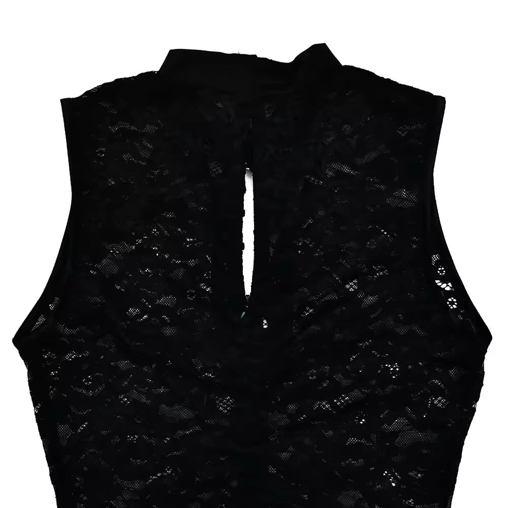 Robe Noir Dorée