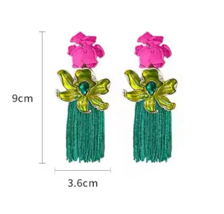 Boucles d'oreilles Vee