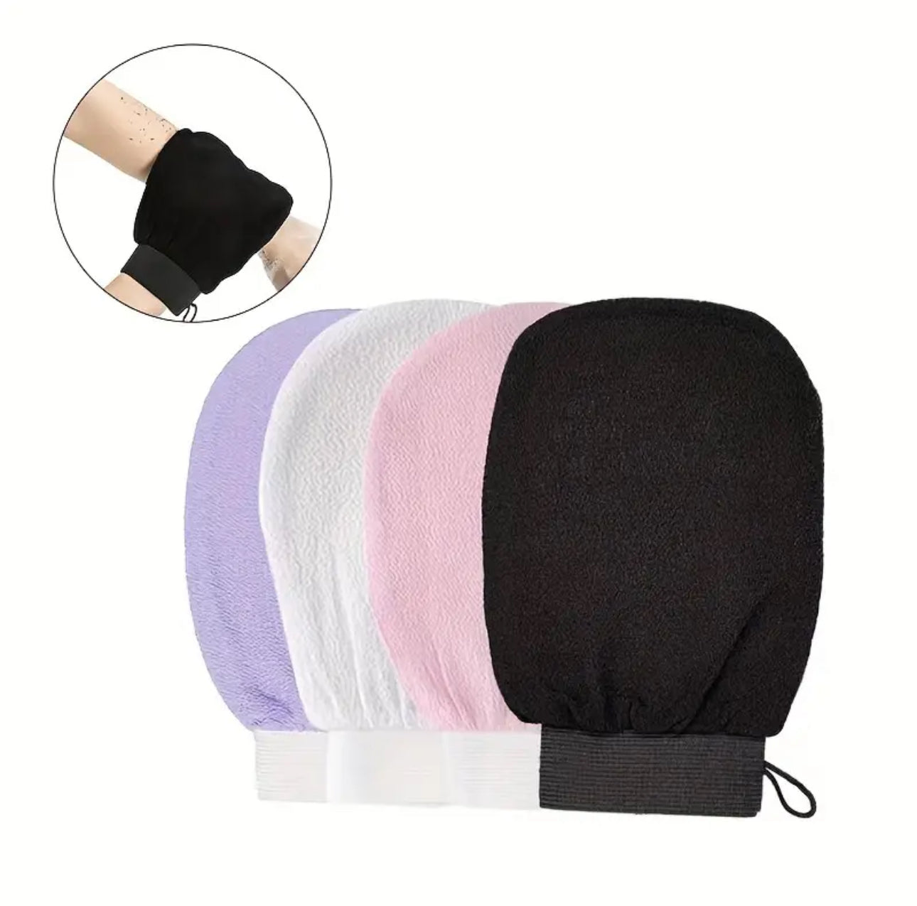 Gants exfoliant